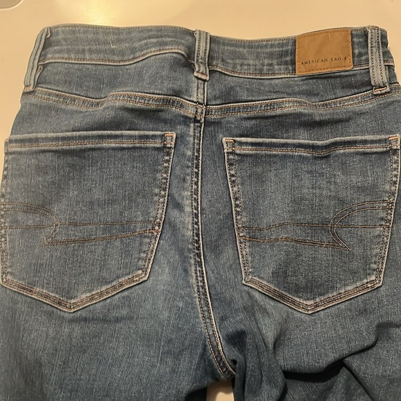 Blue long jeans | American Eagle | Lightly used | Size 4 | - Picture 6 of 7